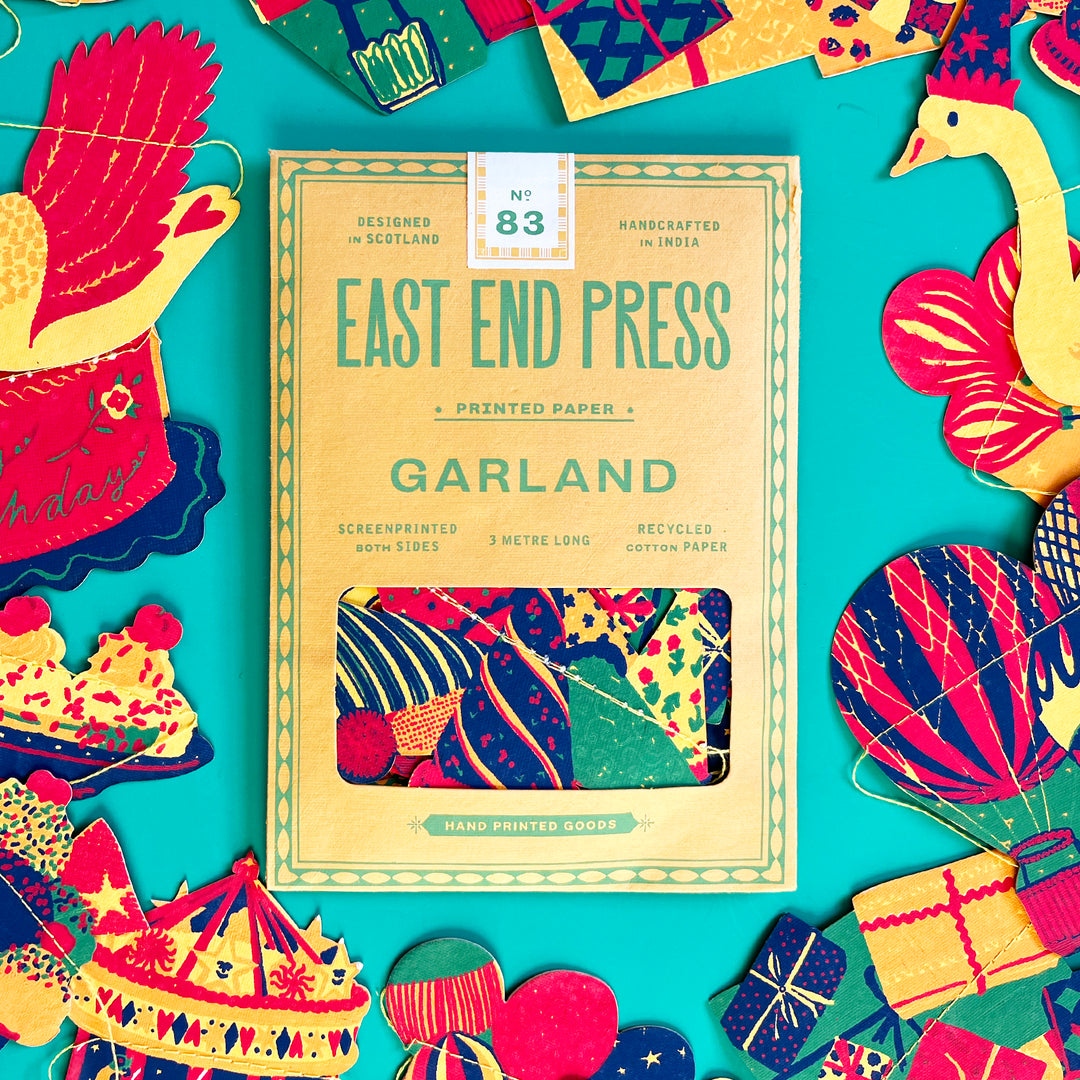 Birthday Party Sewn Garland