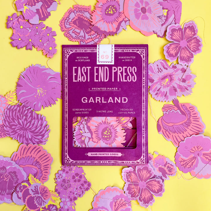 Spring Garden Sewn Garland