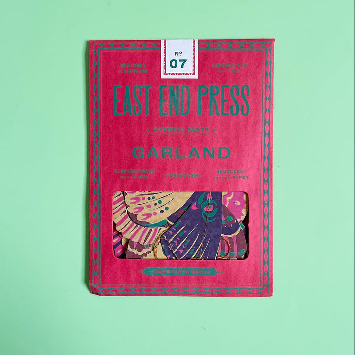 Colorful Butterflies Sewn Garland