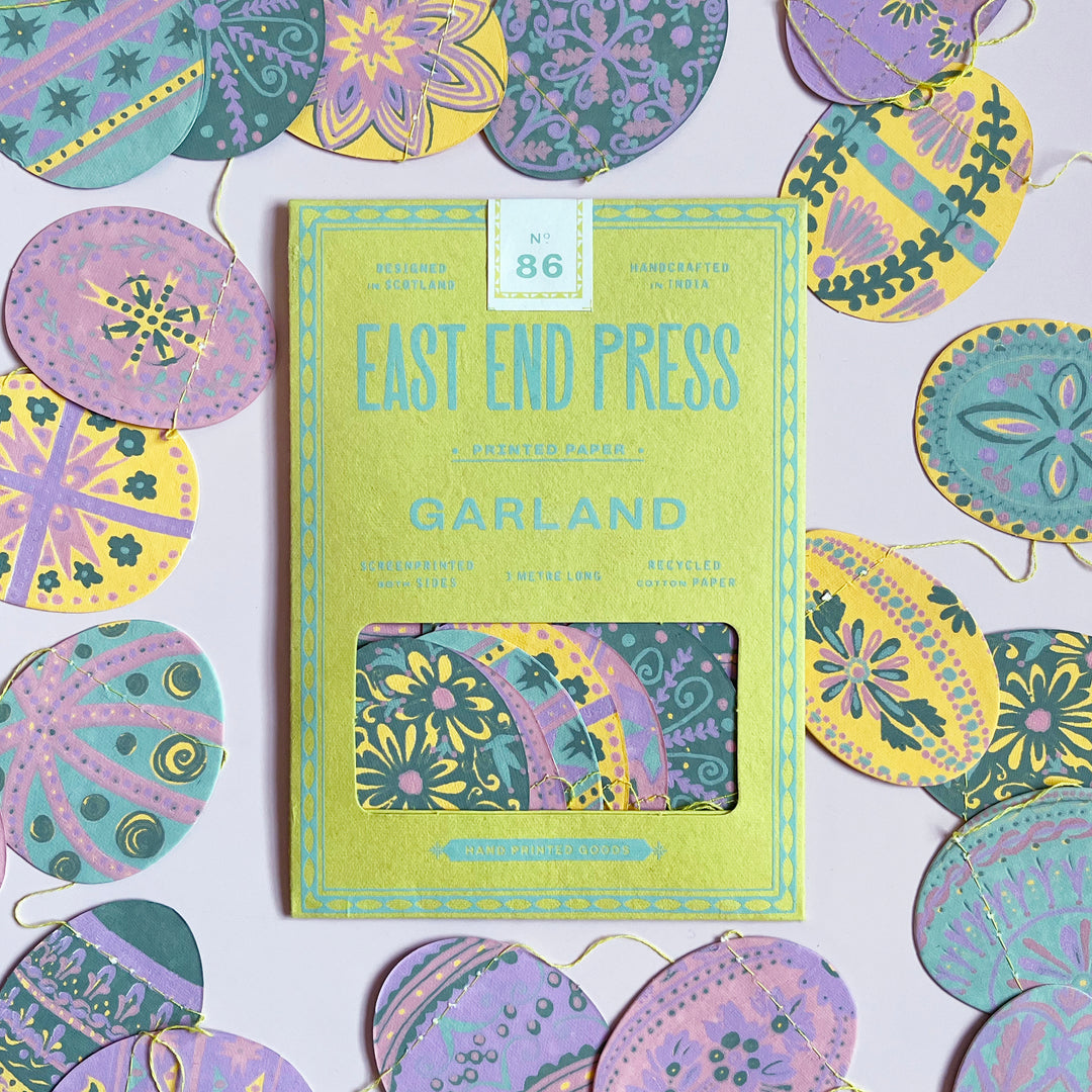 Egg Hunt Sewn Garland