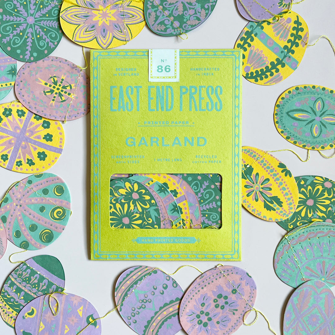 Egg Hunt Sewn Garland