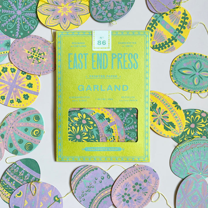 Egg Hunt Sewn Garland