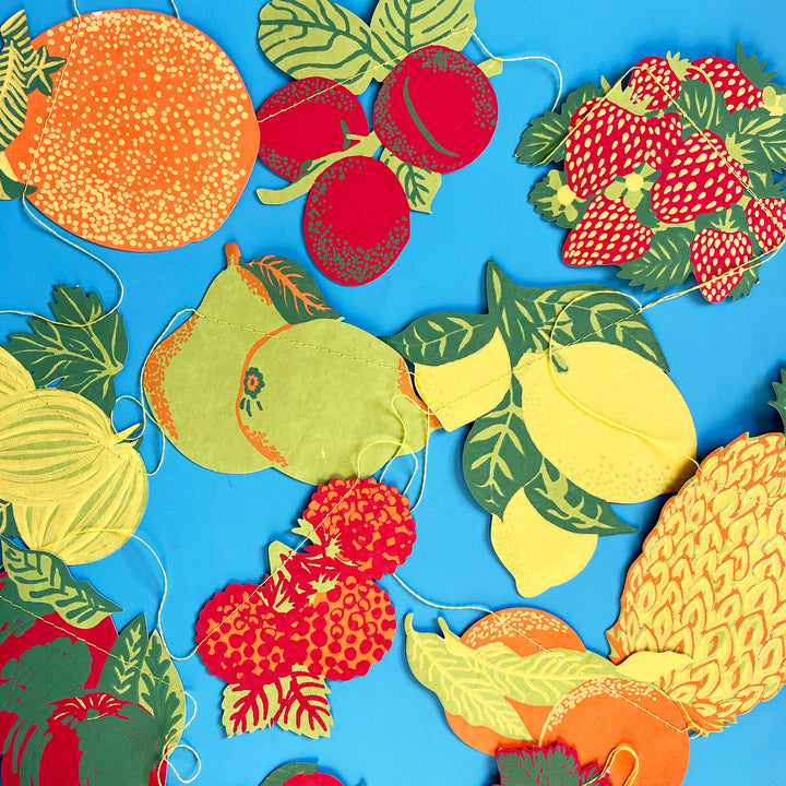 Fruit Sewn Garland