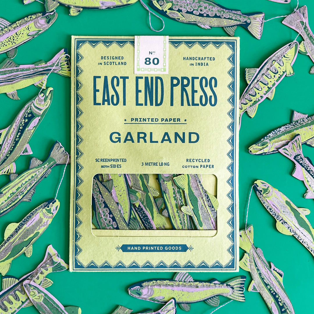 Anchovies Sewn Garland