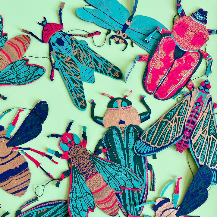 Insects Sewn Garland