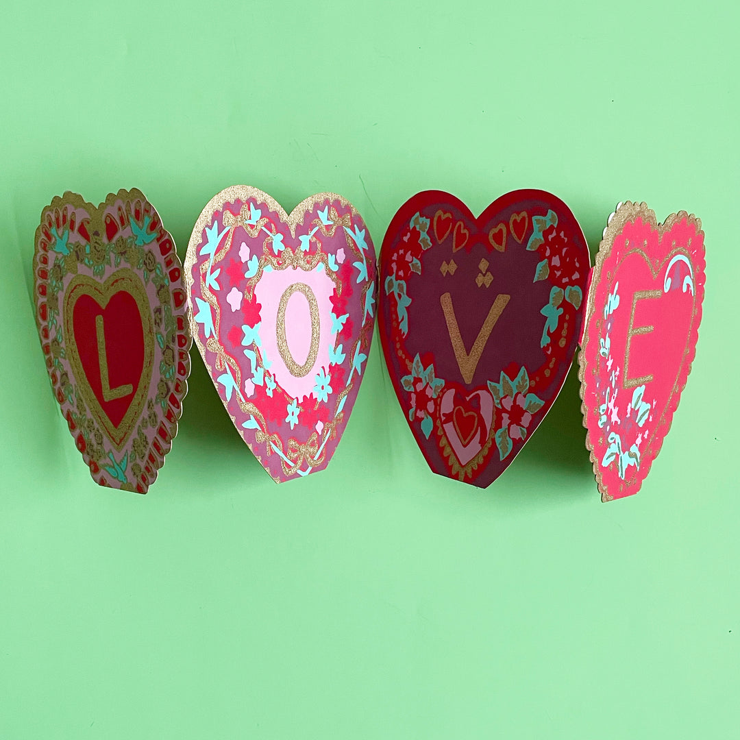 Concertina Love Card