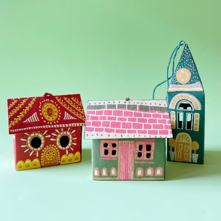 Paper House Ornament