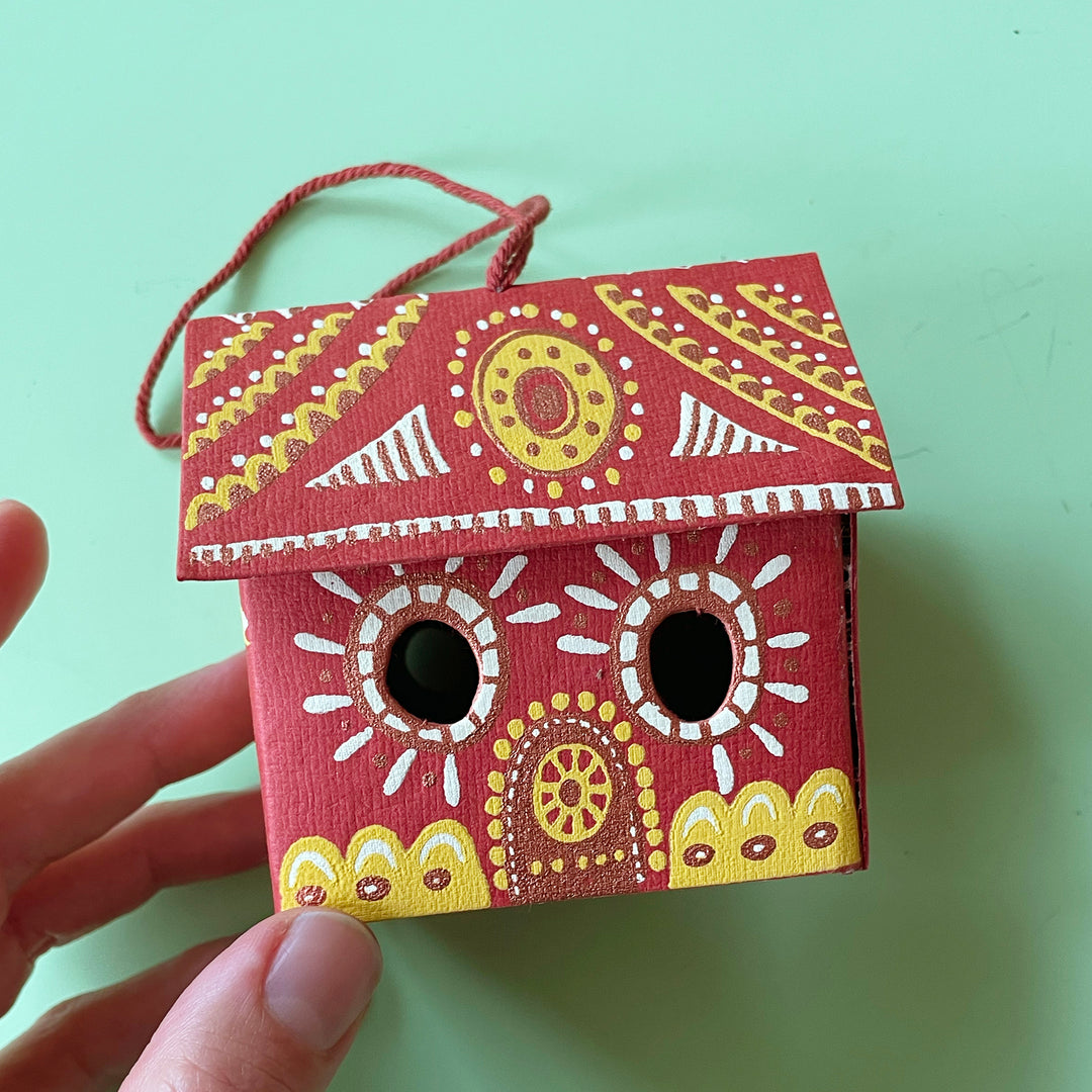 Paper House Ornament