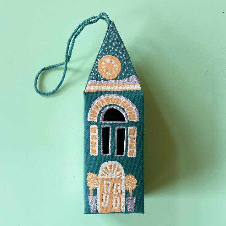 Paper House Ornament
