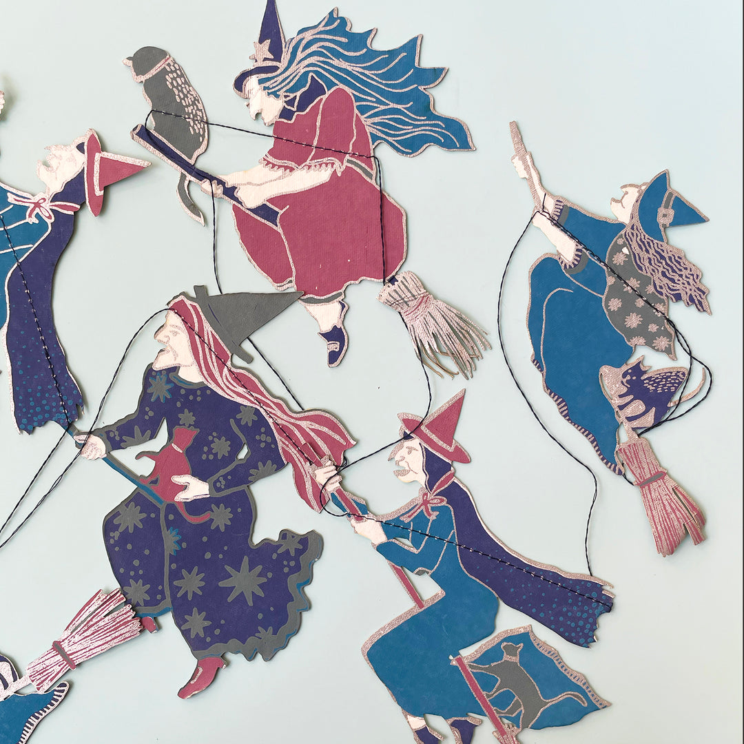 Wicked Witch Sewn Garland