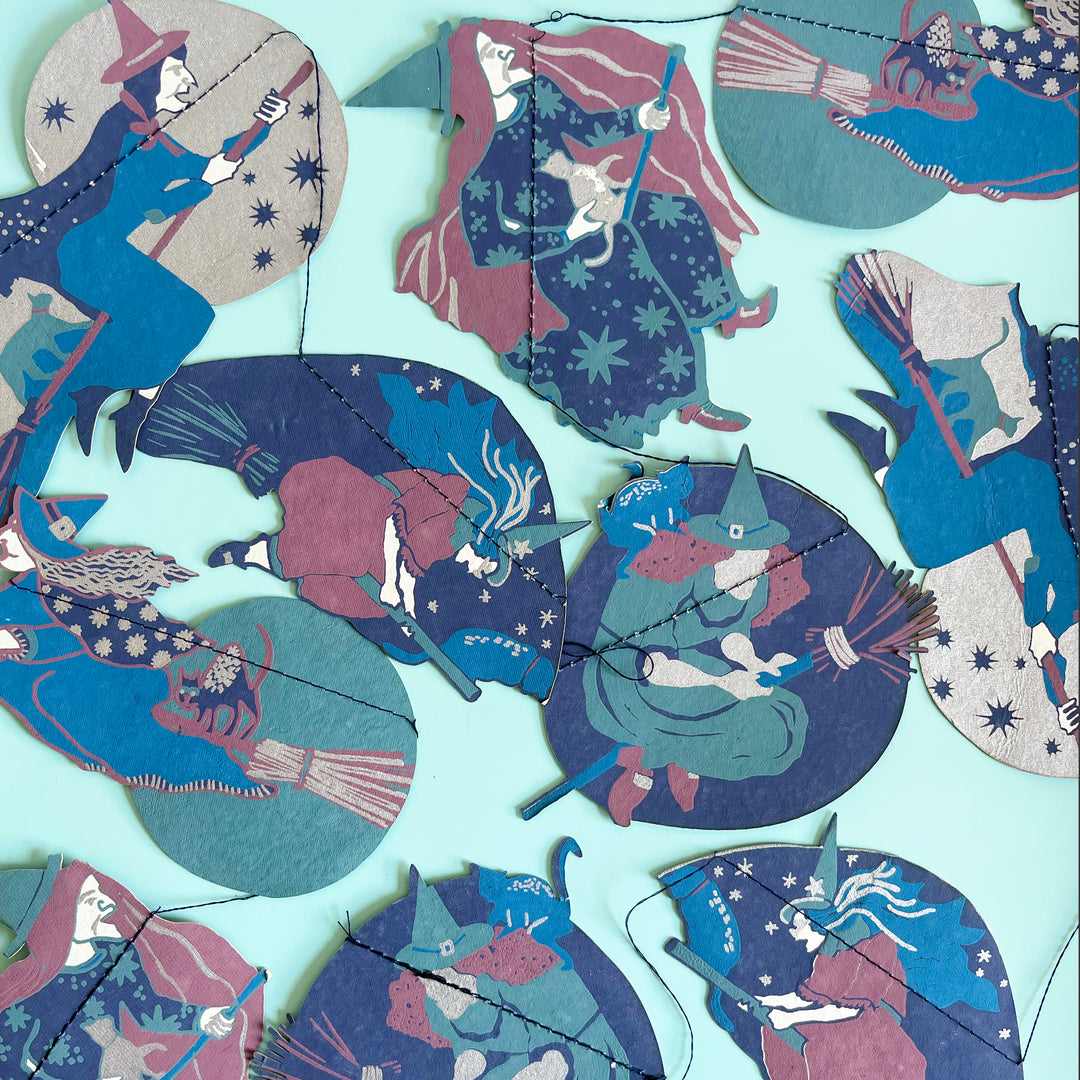 Wicked Witch Sewn Garland