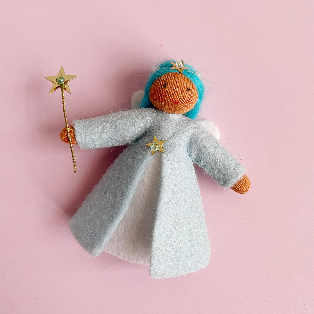 Aurora Felt Fairy Ornament