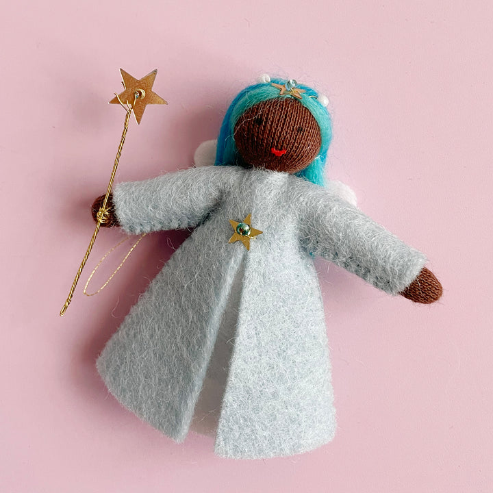 Aurora Felt Fairy Ornament