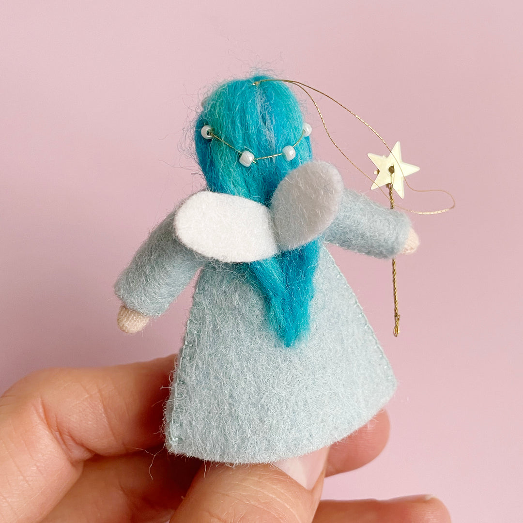 Aurora Felt Fairy Ornament