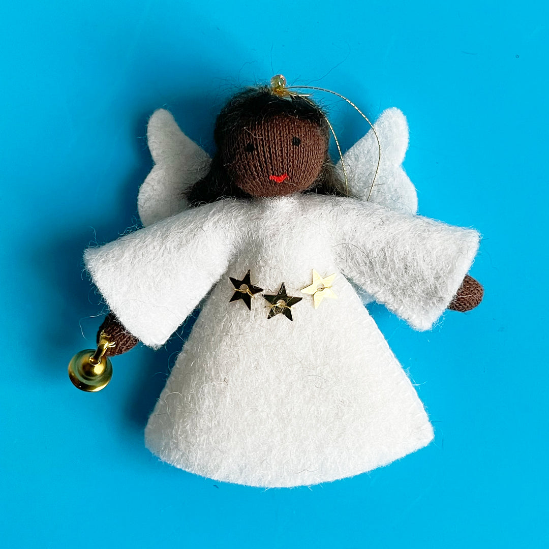 Jingle Felt Fairy Ornament