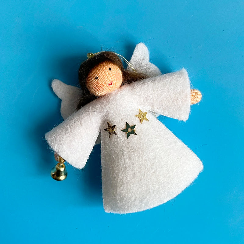 Jingle Felt Fairy Ornament