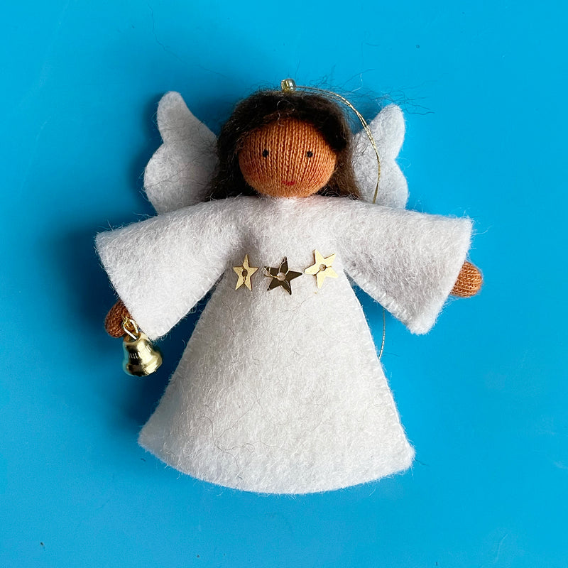 Jingle Felt Fairy Ornament