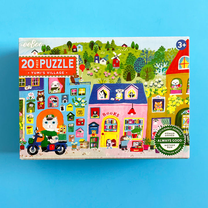 20-Piece Yumi's Village Puzzle