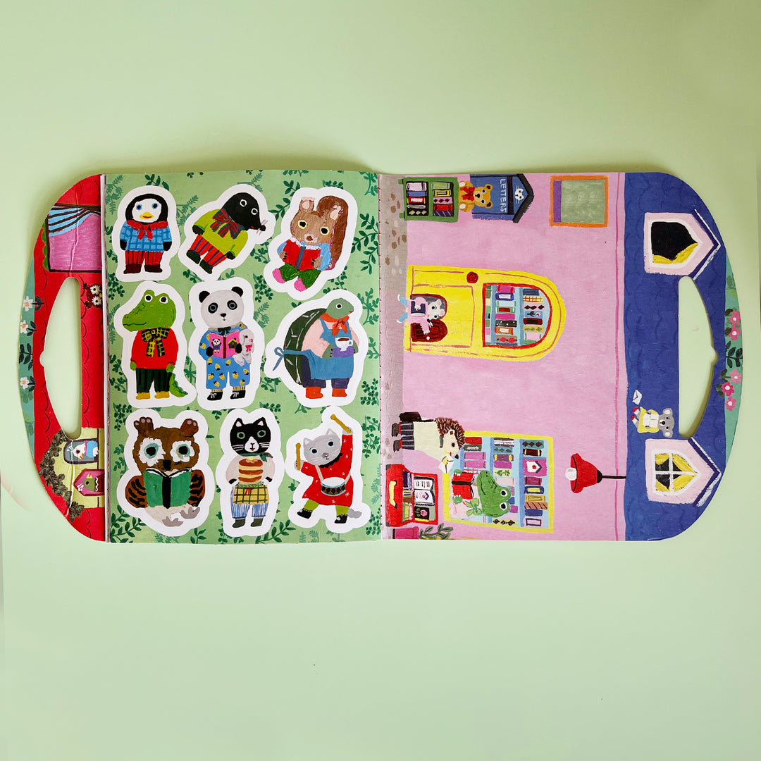 Cat's Apartment Yumi Kitagishi Sticker Kit