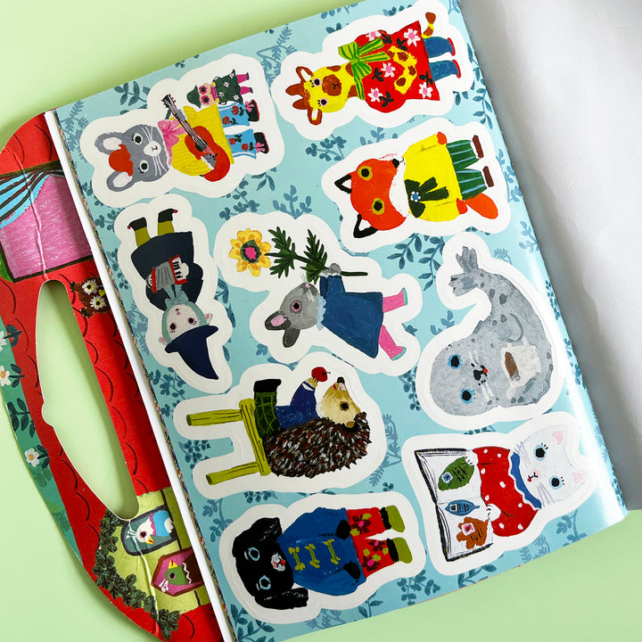 Cat's Apartment Yumi Kitagishi Sticker Kit