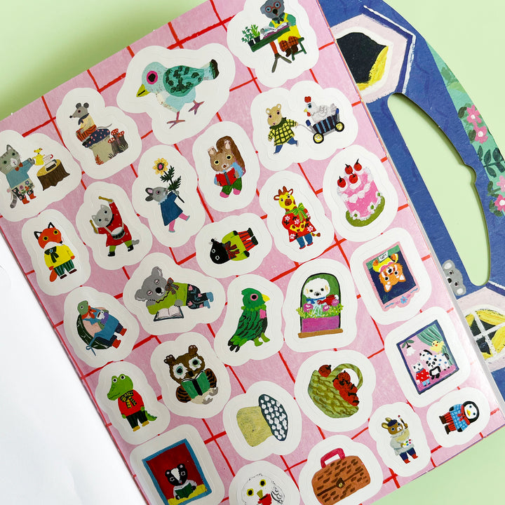 Cat's Apartment Yumi Kitagishi Sticker Kit