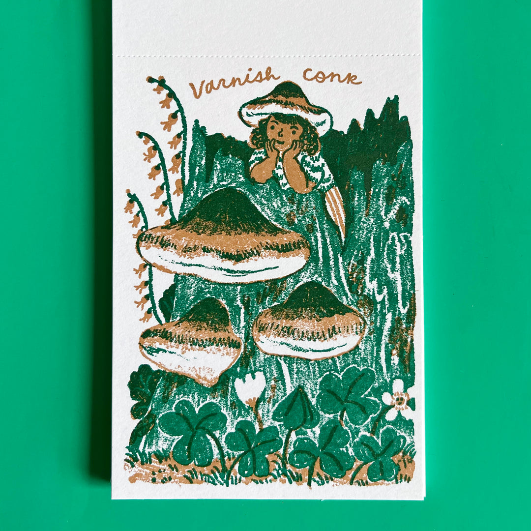 2027 Gnomes & Mushrooms Postcard Wall Calendar