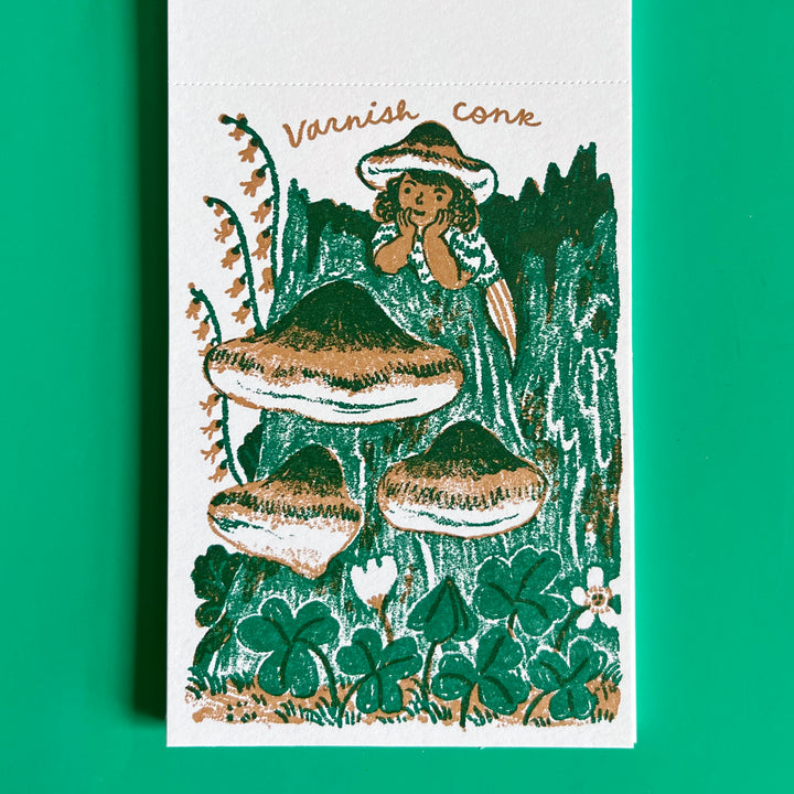 2027 Gnomes & Mushrooms Postcard Wall Calendar
