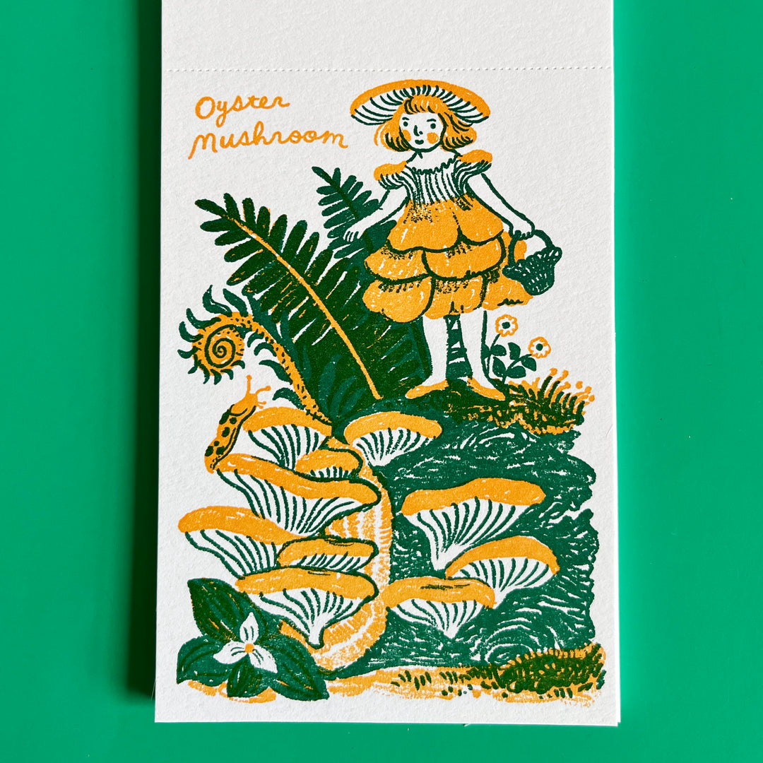 2027 Gnomes & Mushrooms Postcard Wall Calendar