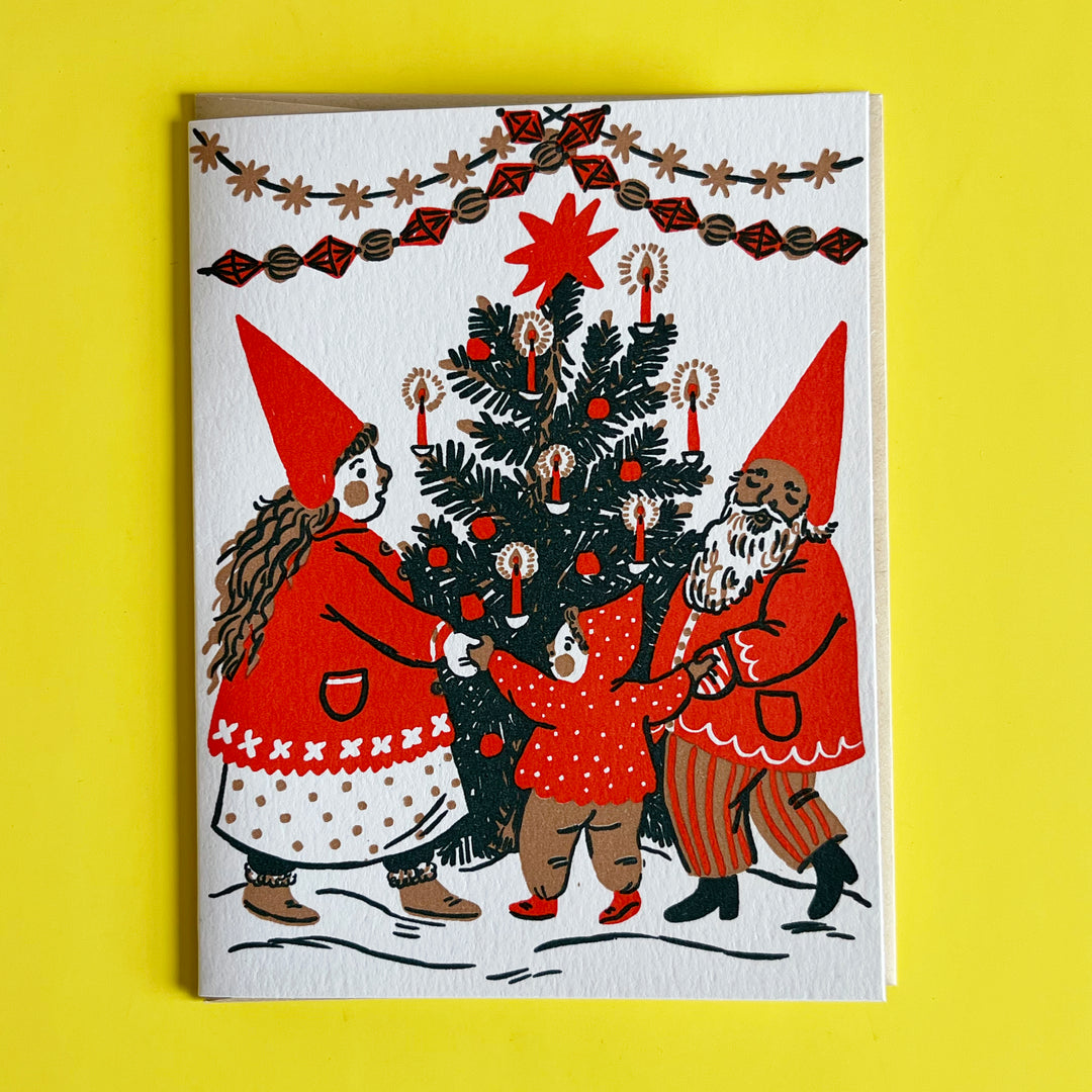 Around The Tree Card