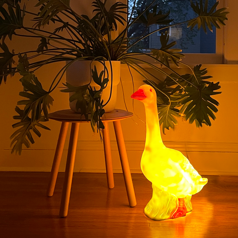 Large Goose Lamp