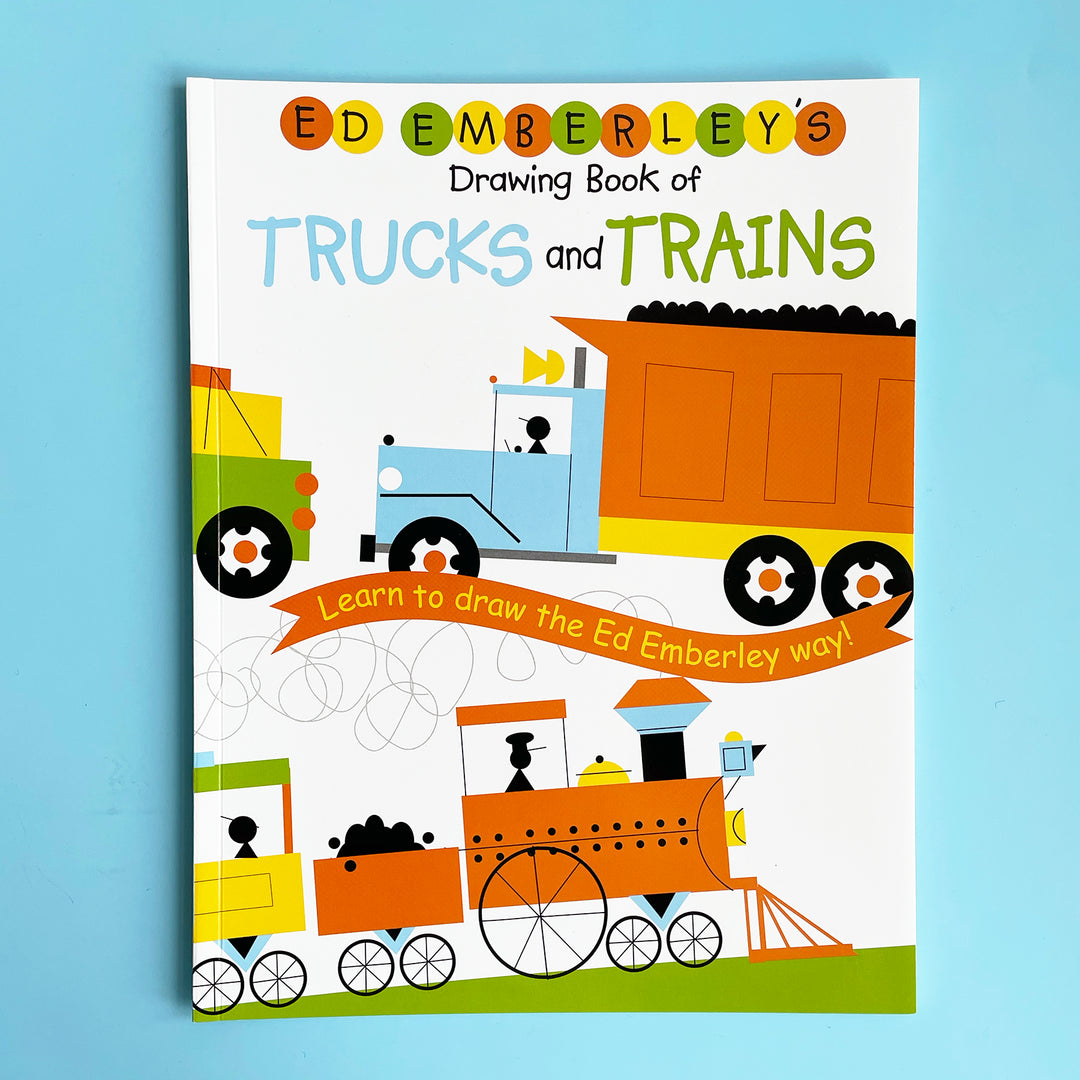 Trucks and Trains Drawing Bundle