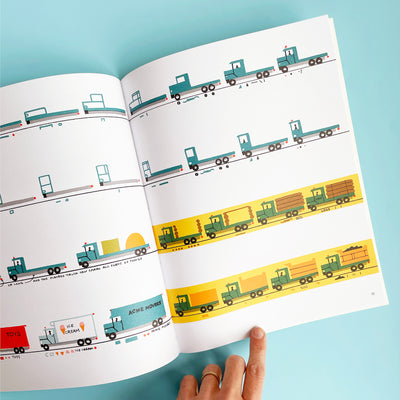 Ed Emberley's Drawing Book of Trucks and Trains