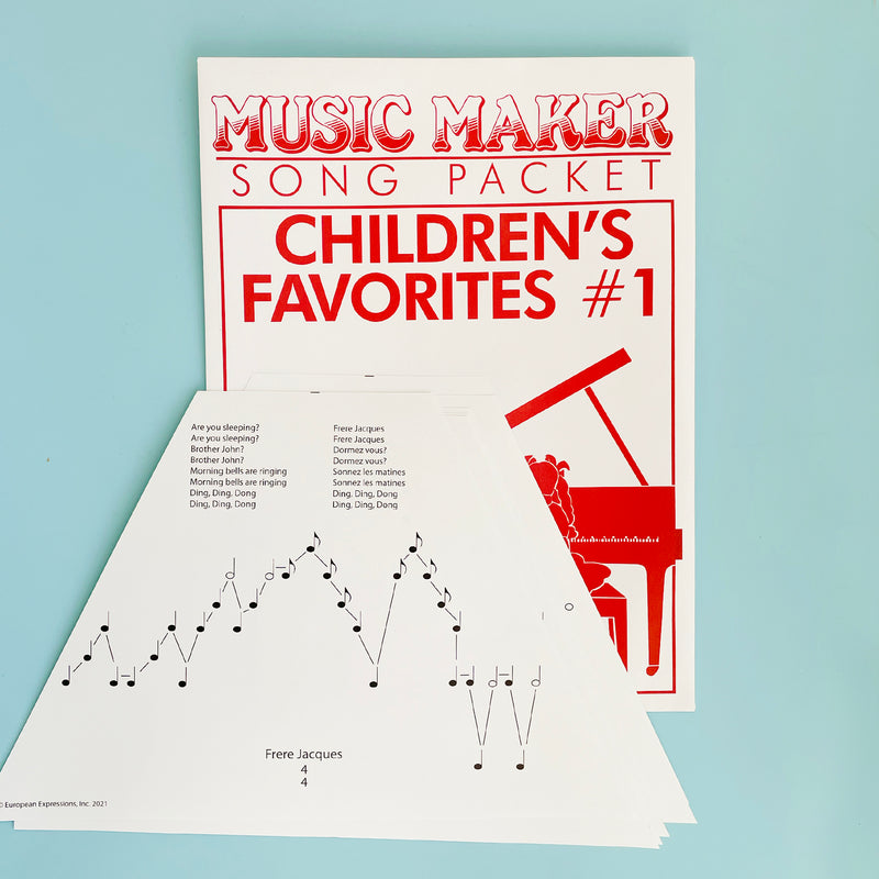 Music Maker Song Packet- Children&