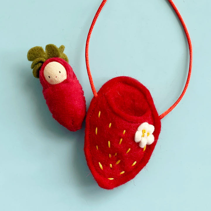 Strawberry Doll Necklace