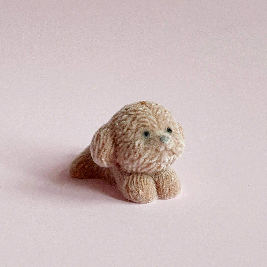 Tiny Flocked Pups