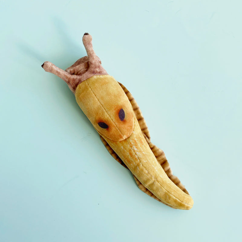 Banana Slug Finger Puppet