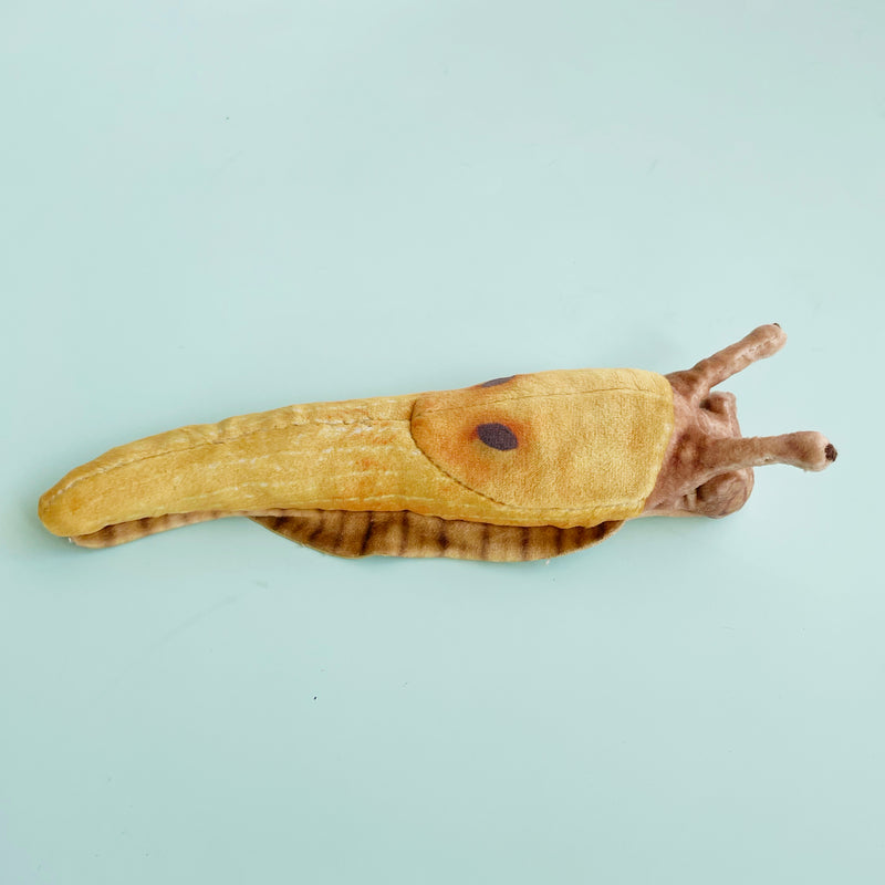 Banana Slug Finger Puppet