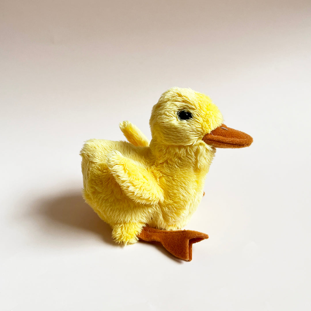 Squeaking Duck Finger Puppet