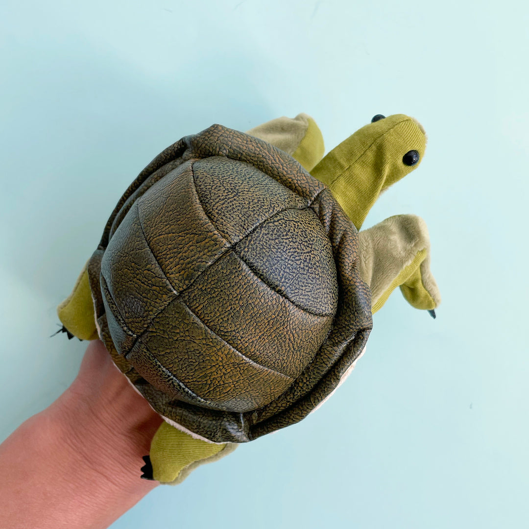 Turtle Finger Puppet