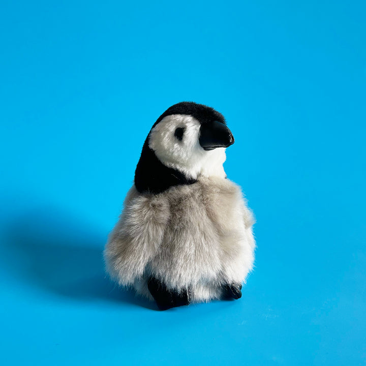 Fuzzy Baby Penguin Finger Puppet