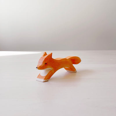 Handcrafted Wood Fox
