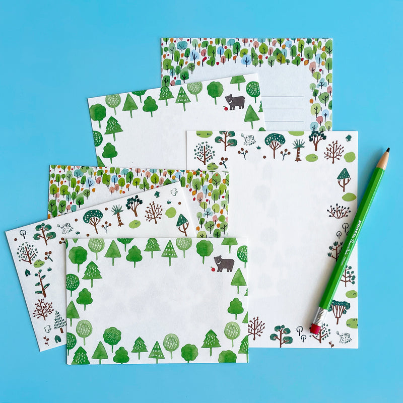 Many Many Forests Letter Set