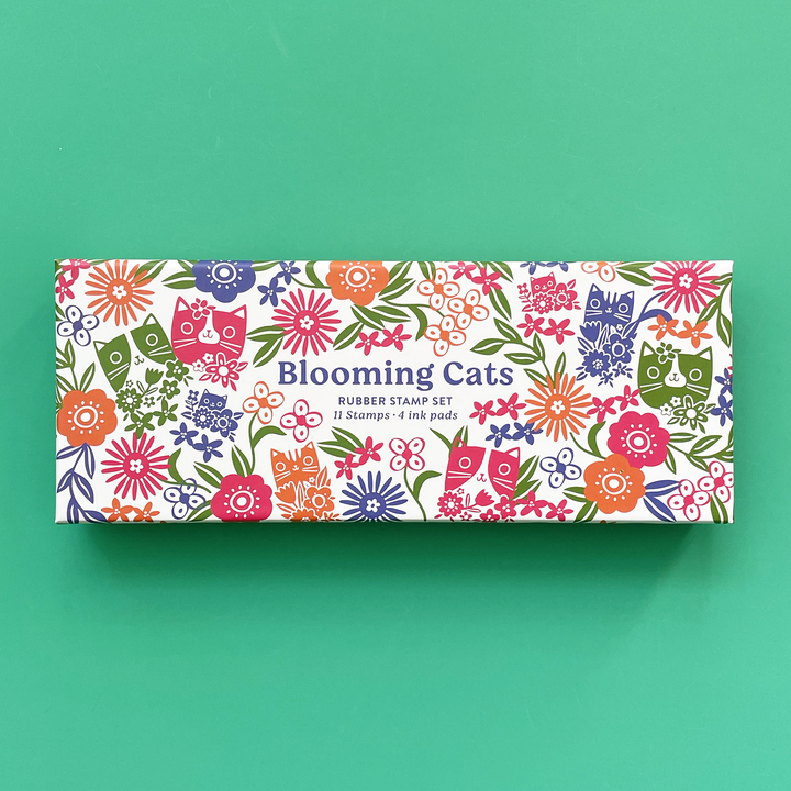 Blooming Cats Stamp Kit