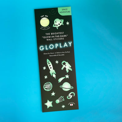 Space Adventure Glow in the Dark Wall Stickers