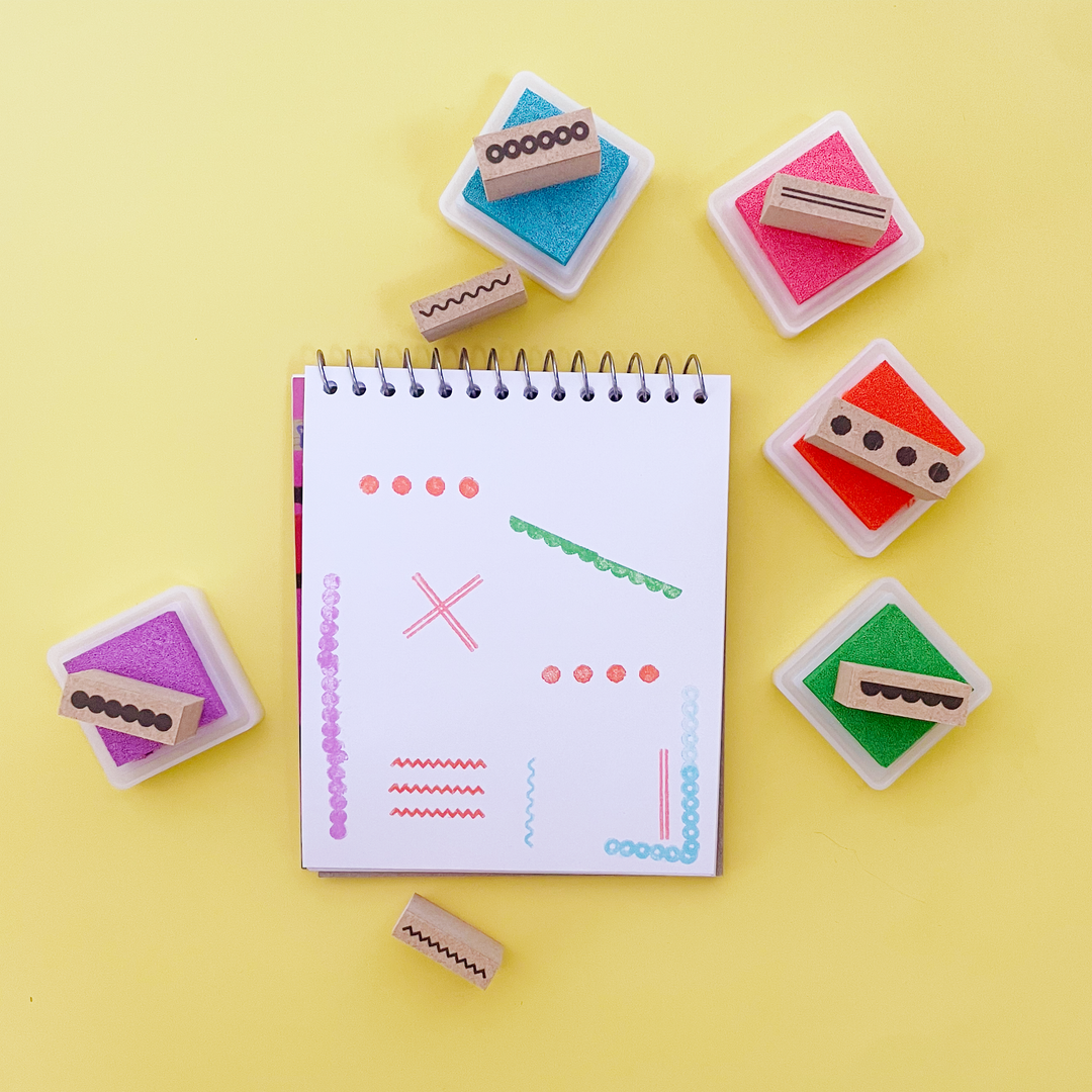 Tiny Graphic Border Stamps