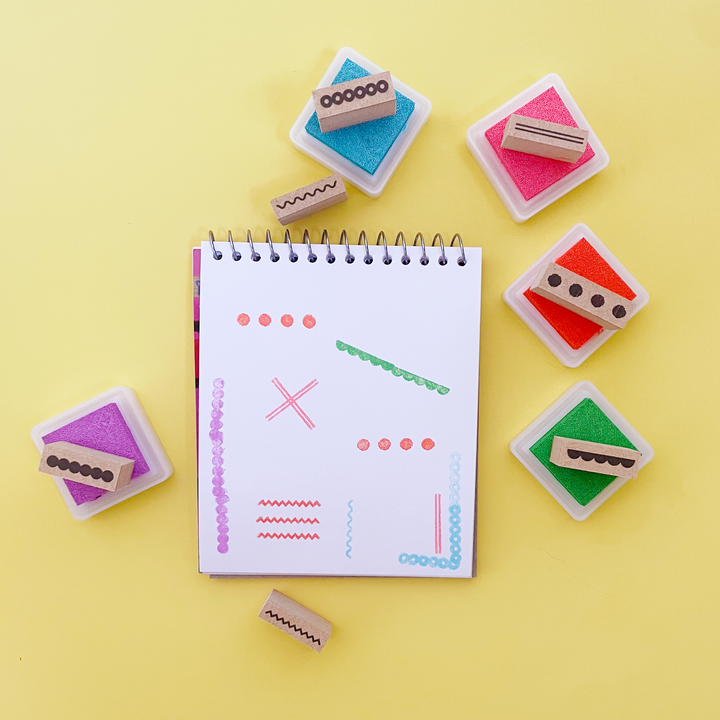 Tiny Graphic Border Stamps