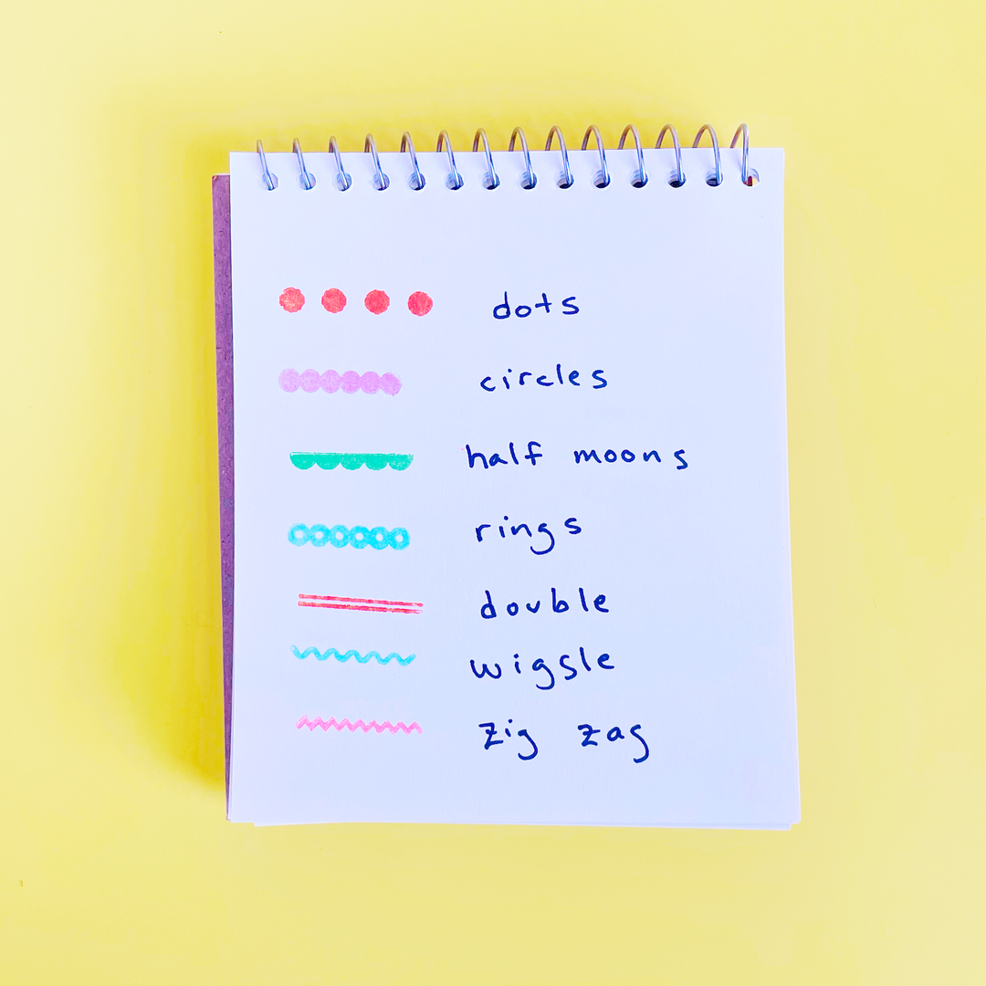 Tiny Graphic Border Stamps