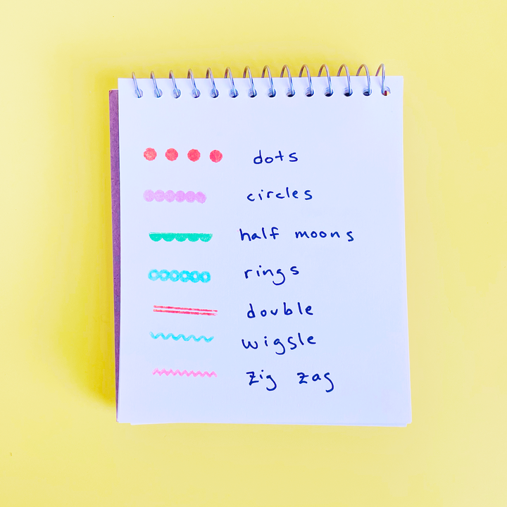 Tiny Graphic Border Stamps