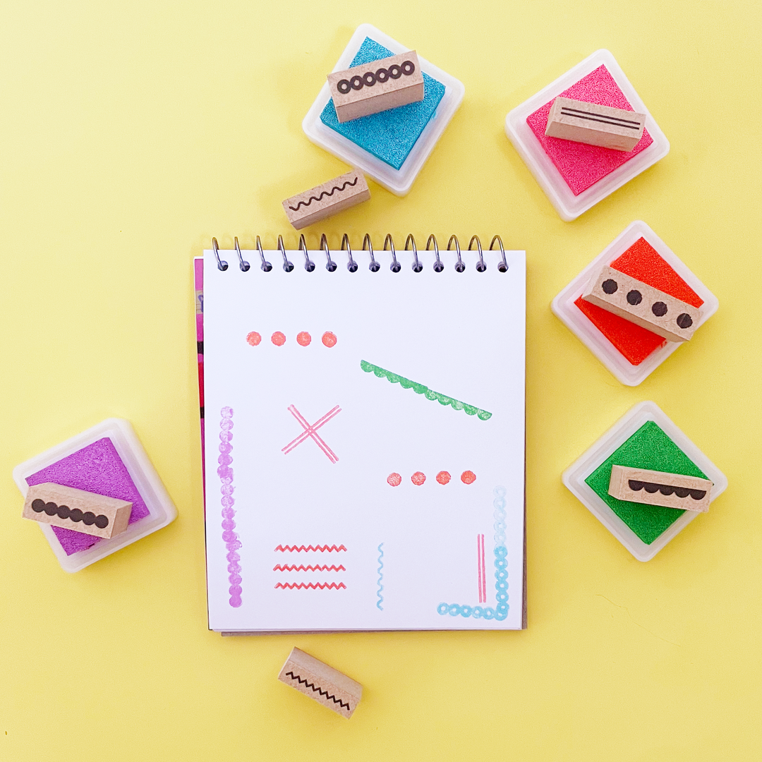 Tiny Graphic Border Stamps
