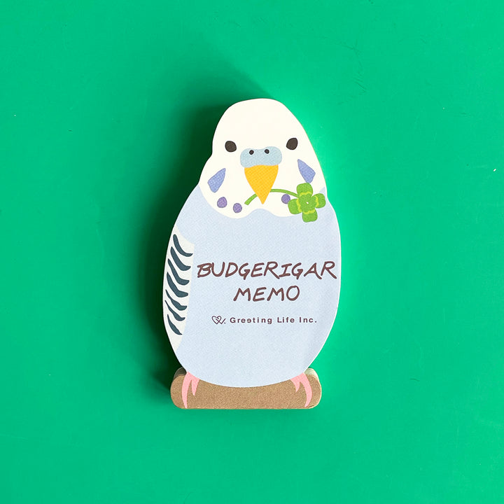 Budgerigar Memo Pad